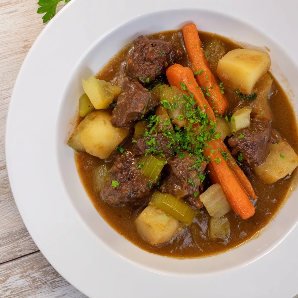 Ragoût de bœuf légumes