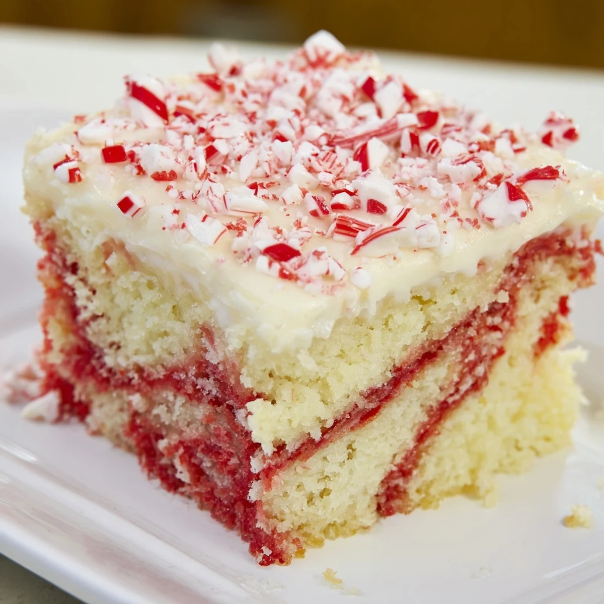 Peppermint Swirl Cake