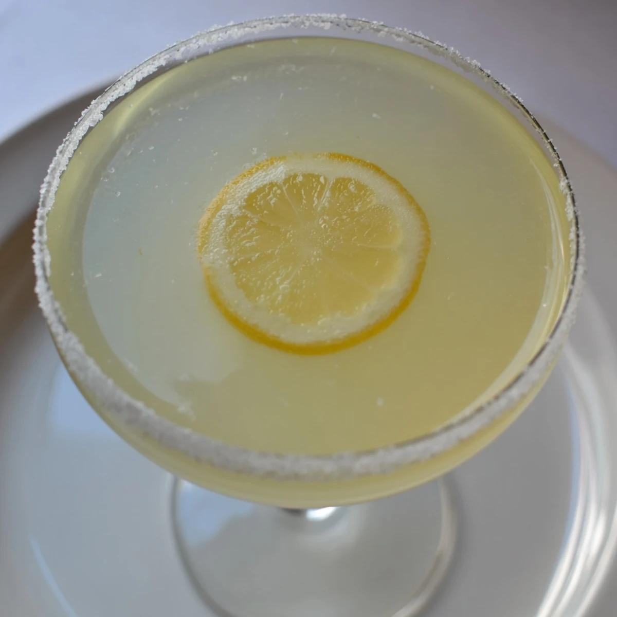 Lemon Drop zesty cocktail
