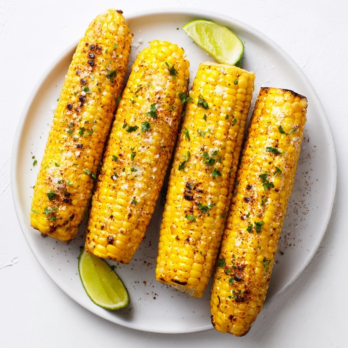 Maïs rôti saveur fumée