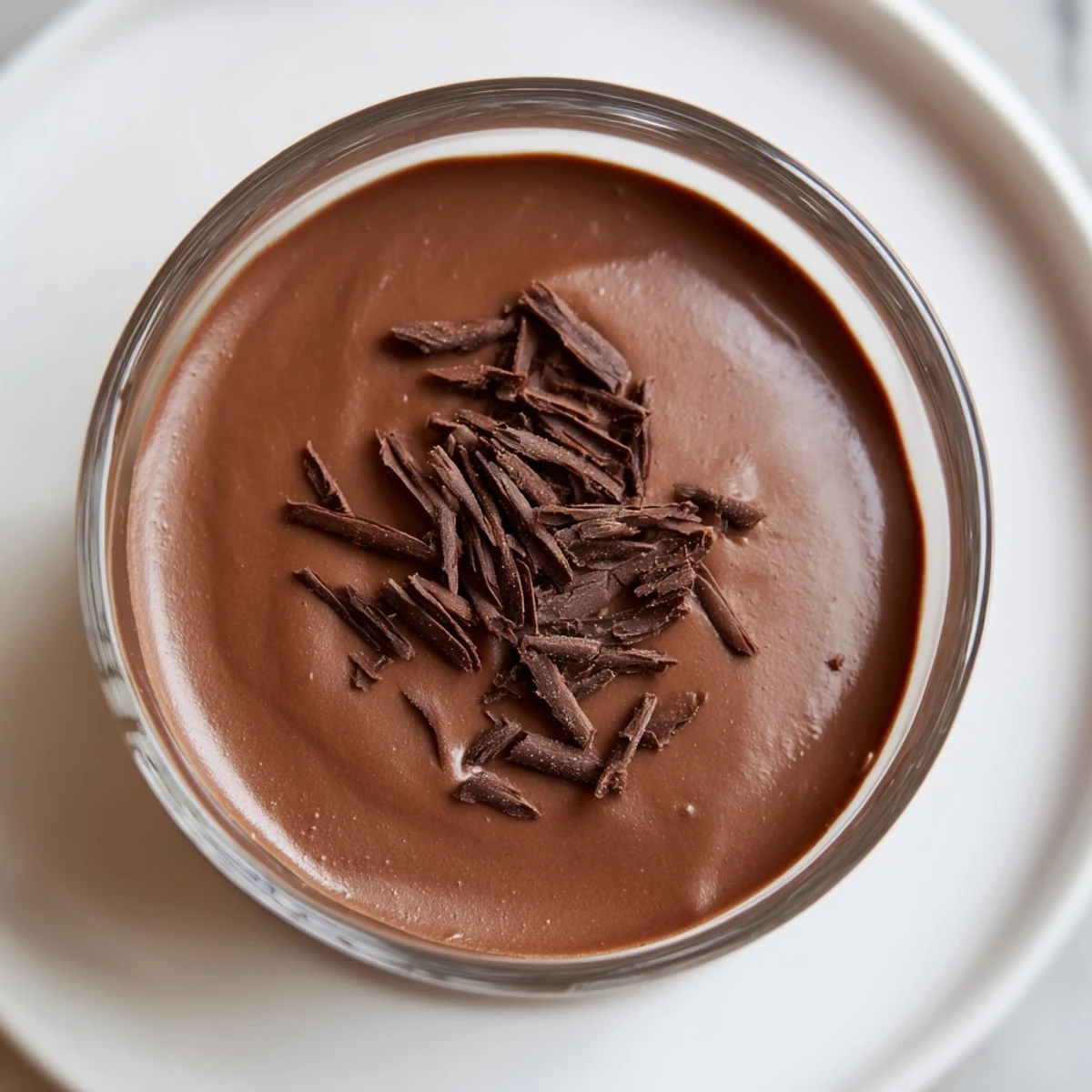 Rich and velvety chocolate pudding, a simple dessert that’s pure comfort food, ready to serve.
