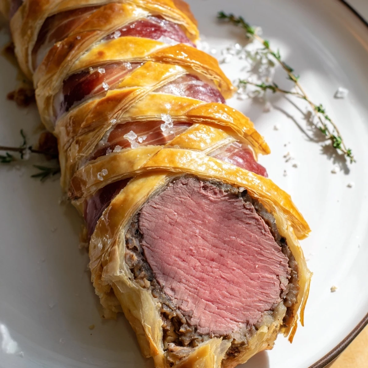 Boeuf Wellington champignons duxelle
