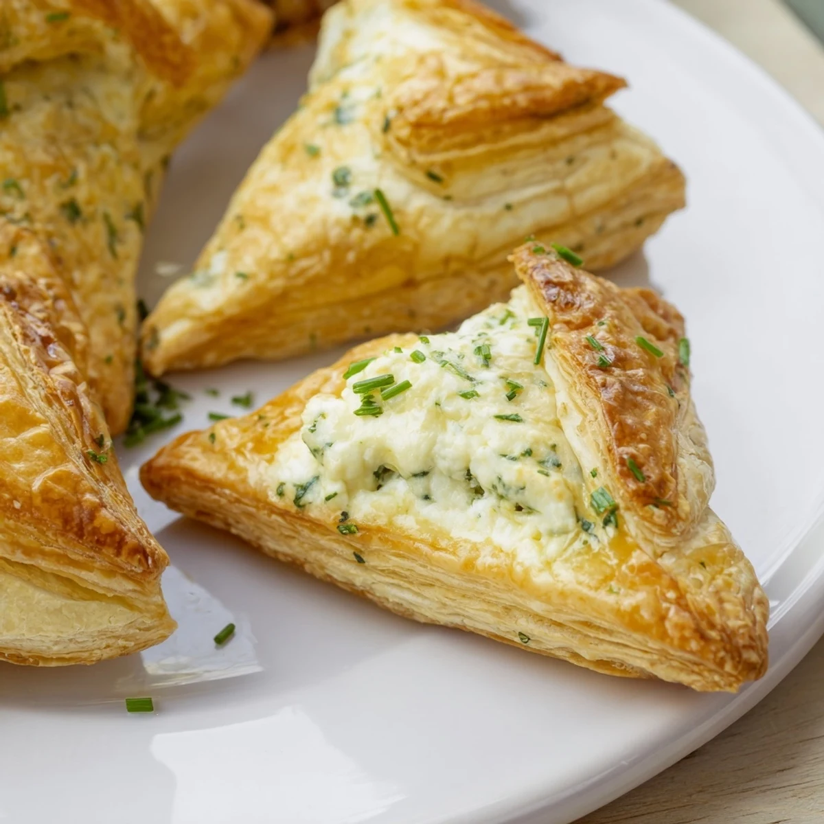 Golden-brown Savory Pastry Puffs, fresh from the oven, ready for an elegant appetizer table.