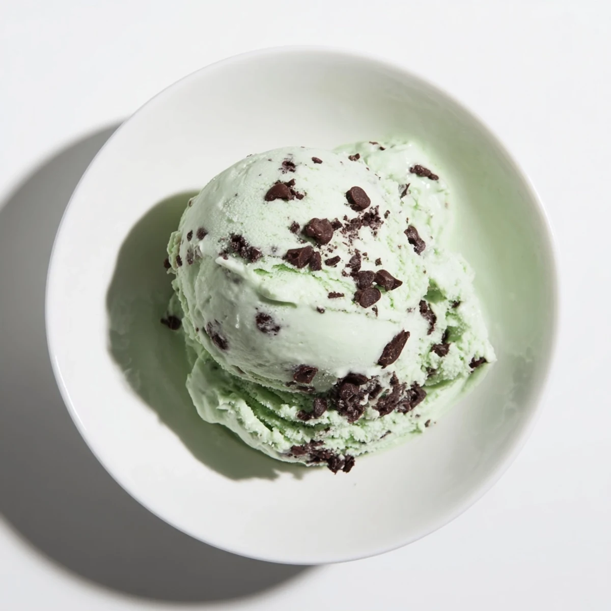 Chocolat menthe crème glacée