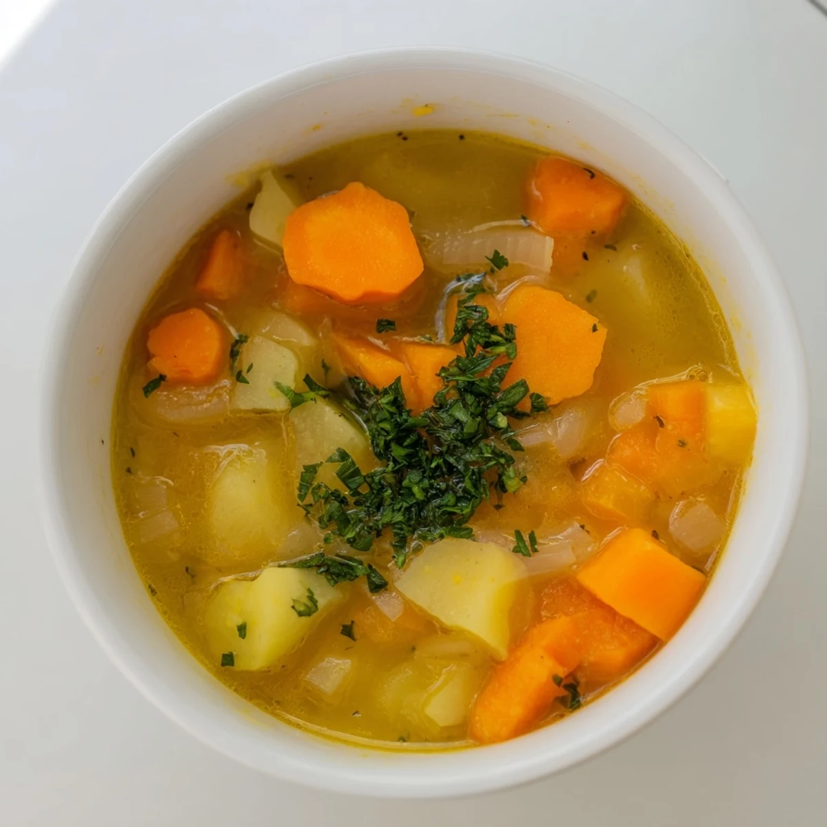 Soupe hiver légumes racines