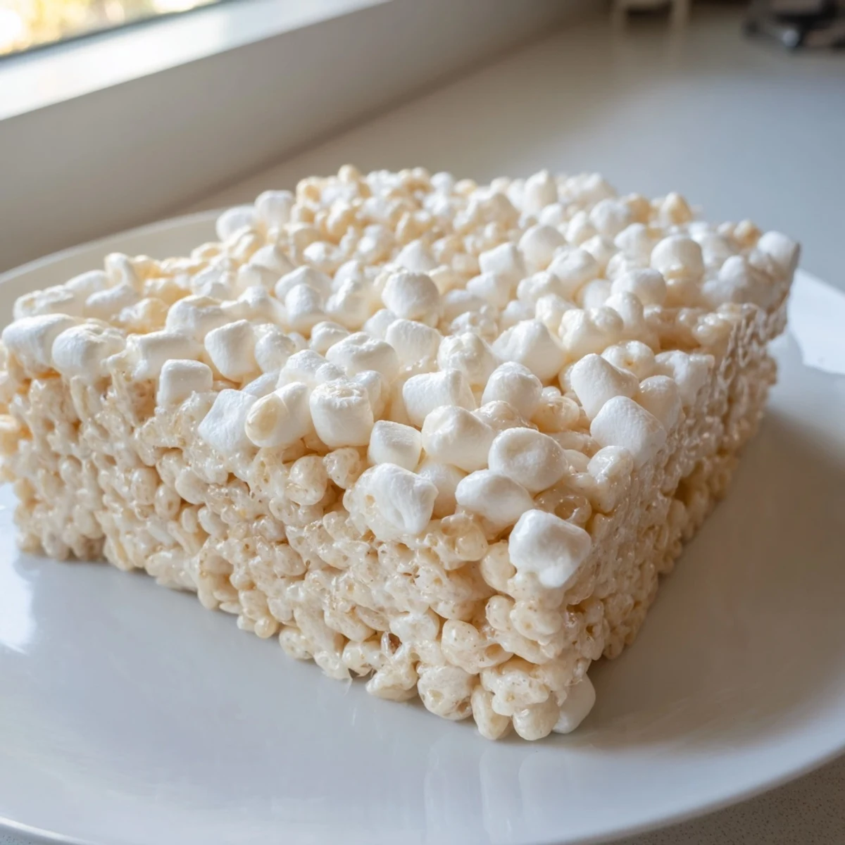 Carrés riz croustillant doux