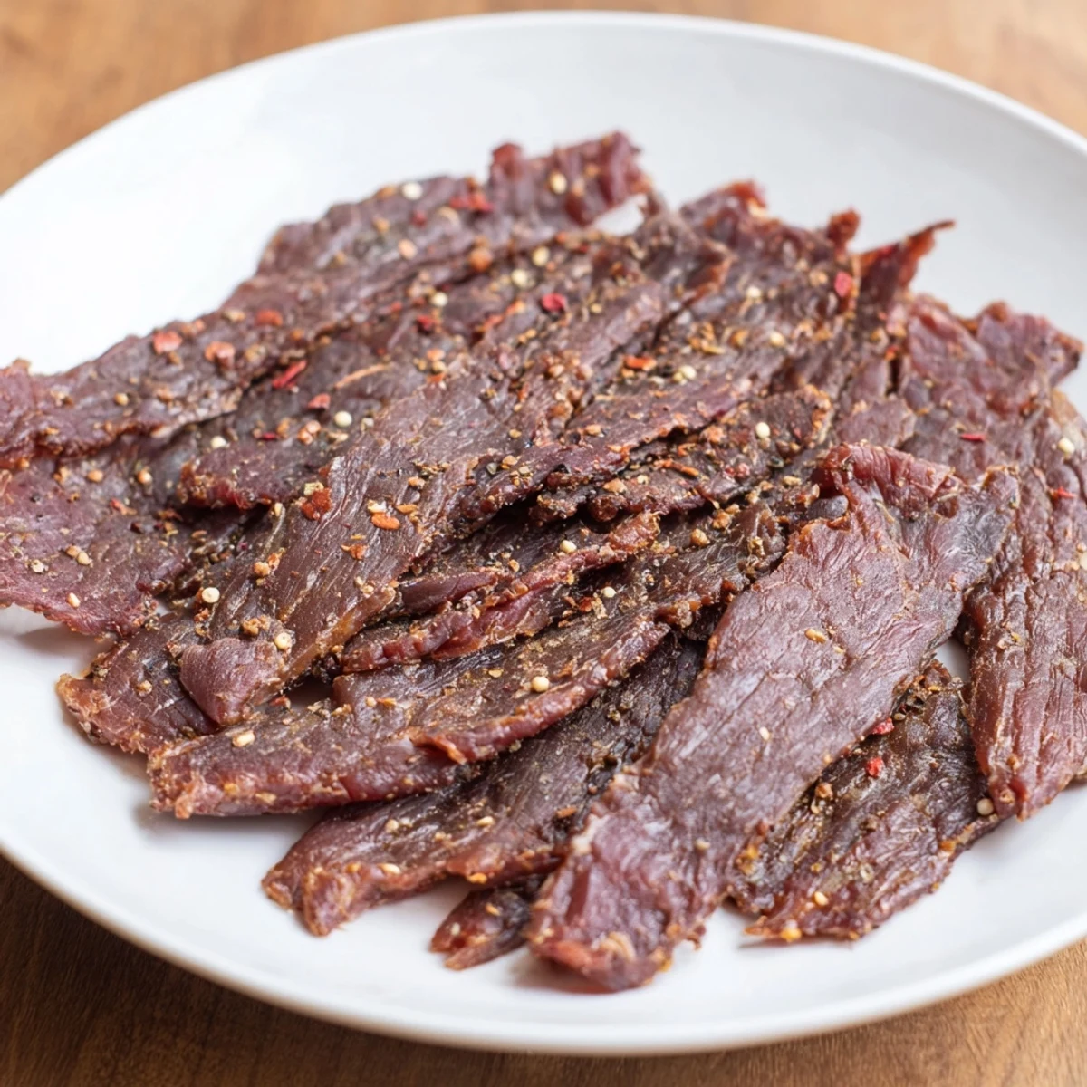 Boeuf mariné séché snack