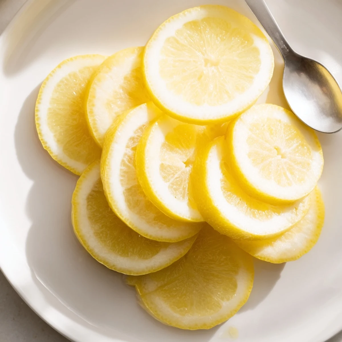 Tranche citron frais simple