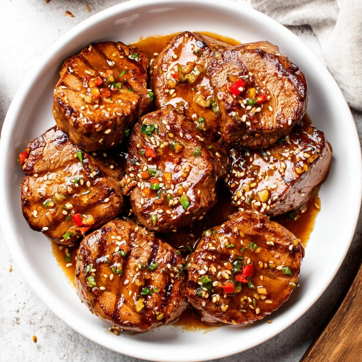 Golden-brown Cut Beef, perfectly cooked and waiting to be enjoyed with a side dish.