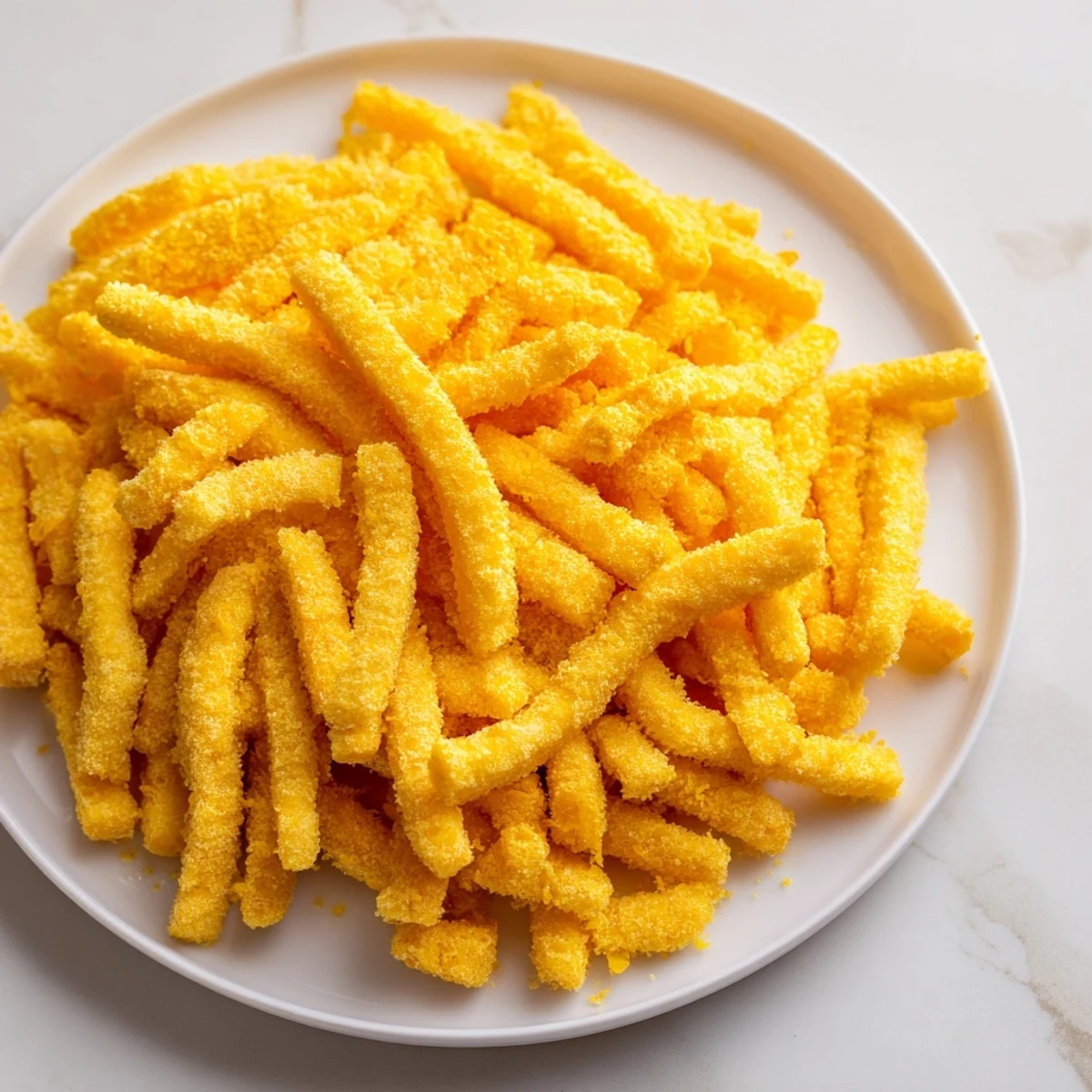 These delicious Crunch Crispy potato sticks offer a satisfying crunch with a savory, perfectly seasoned flavor.