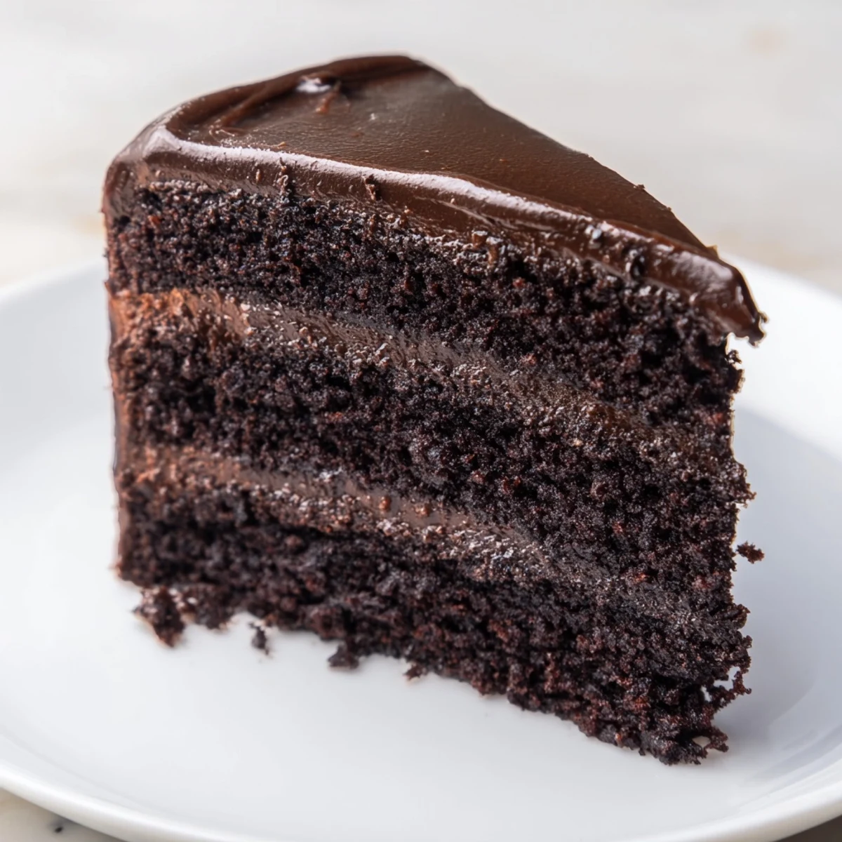 Gâteau chocolat noir moelleux