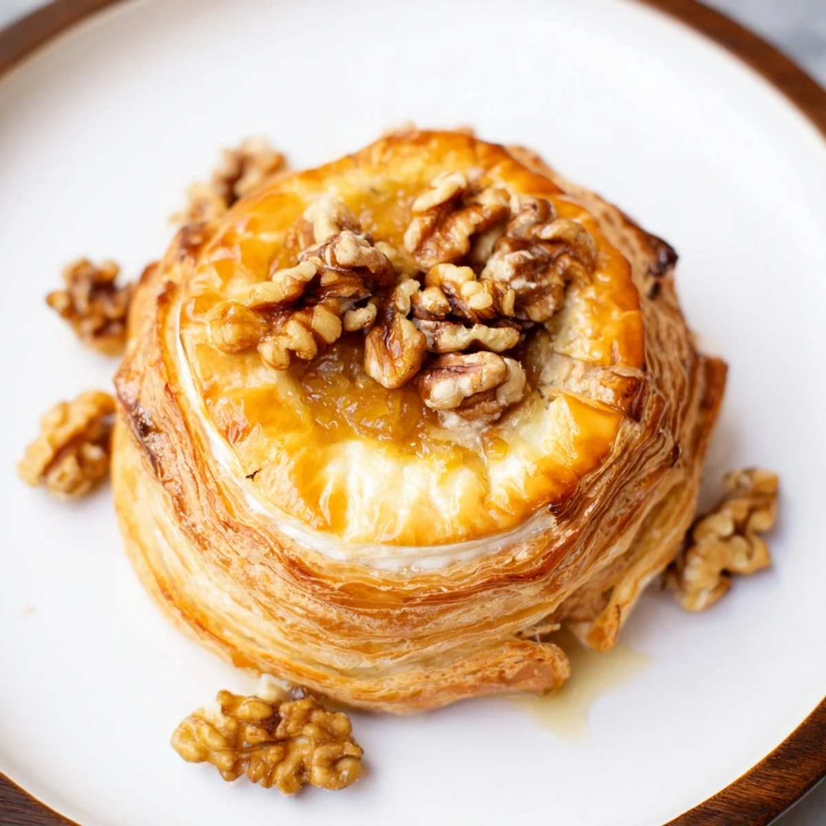 Brie en pâte feuilletée