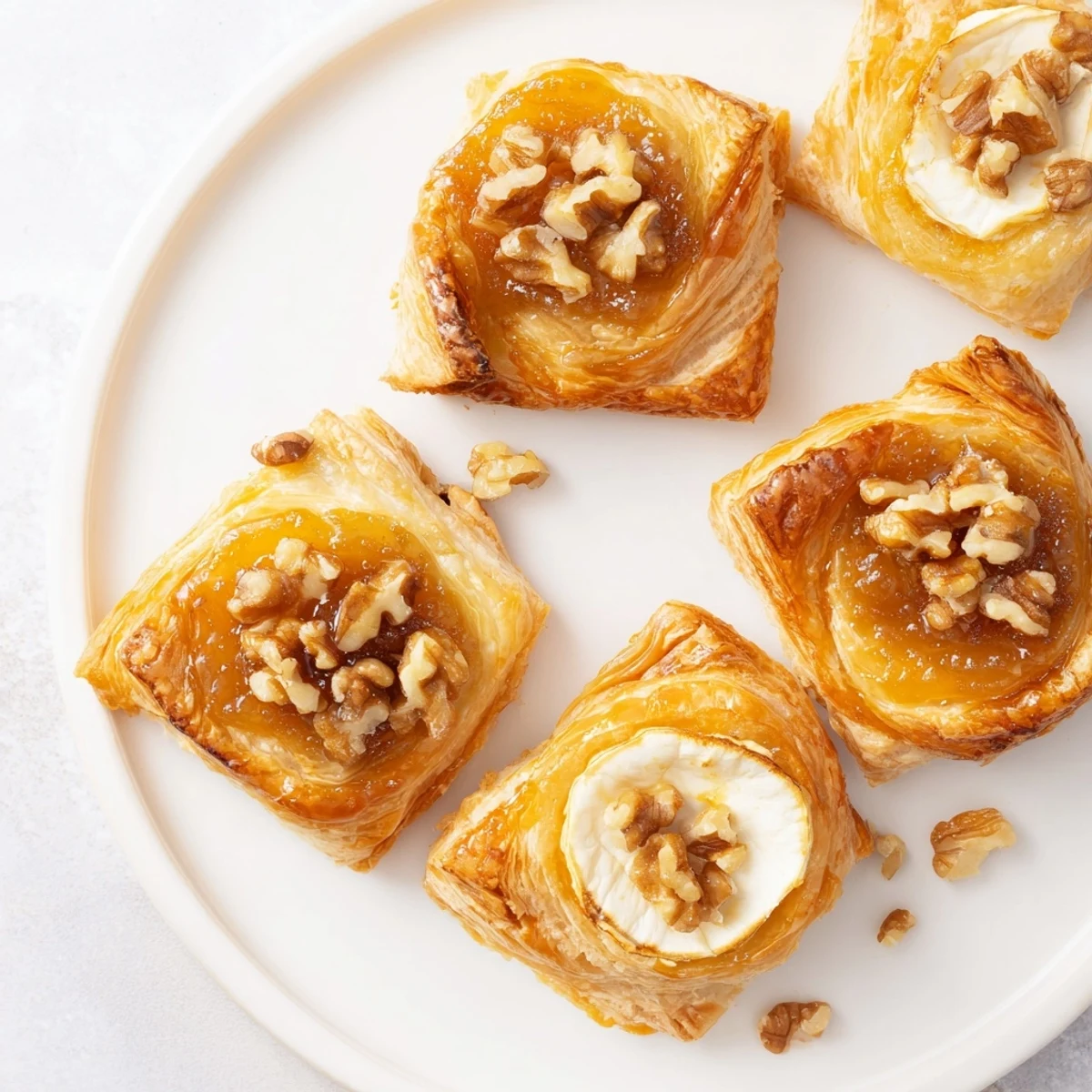 Enjoy warm, gooey Baked Brie with crackers or baguette for your next holiday!