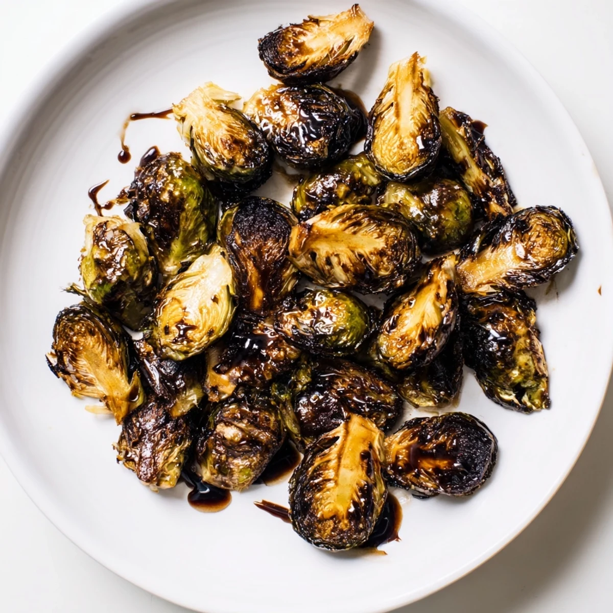 Choux Bruxelles balsamique glacé