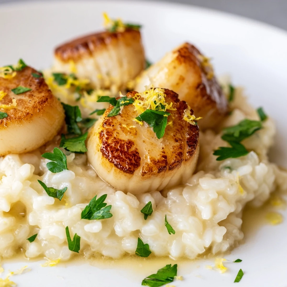 Un plat principal élégant et savoureux idéal pour un dîner spécial ou romantique.