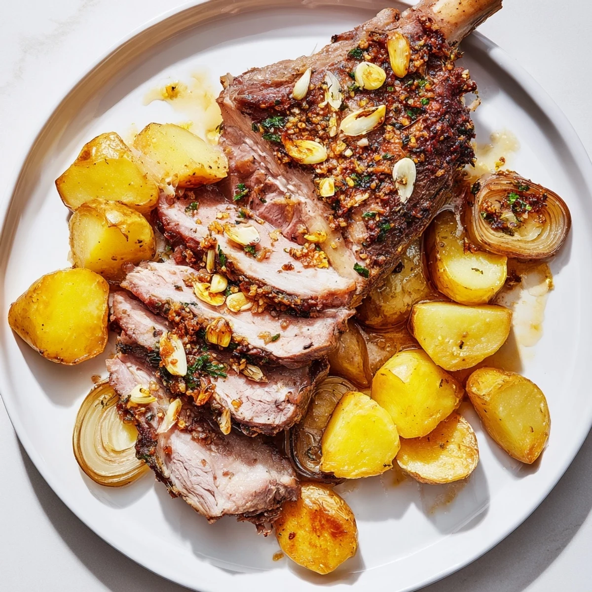 Une perdrix rôtie dorée et croustillante servie avec des pommes de terre et carottes fondantes, pour un repas savoureux.